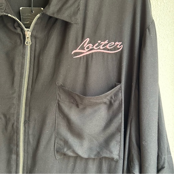 NWT Loiter | Calabasas Zip-Up Shirt - Picture 5 of 6